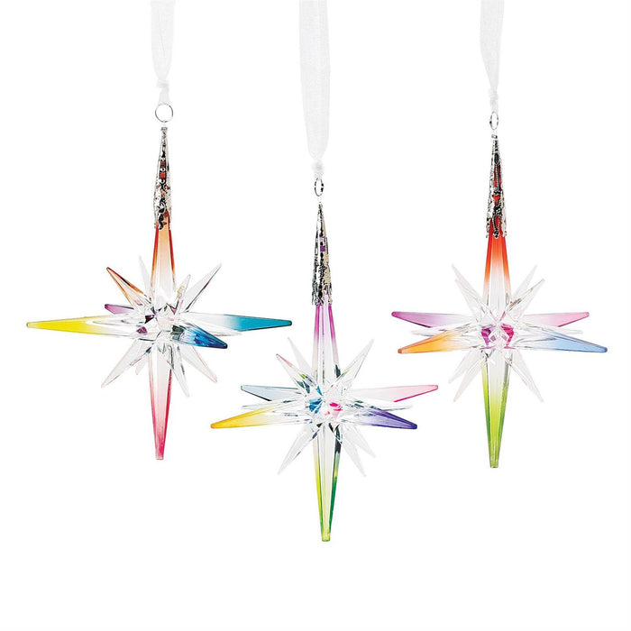 Star Ornament, Set of 3