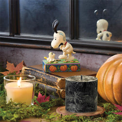 FBA - A Spooky Encounter - Snoopy Scared by Woodstock Ghost - Country N More Gifts