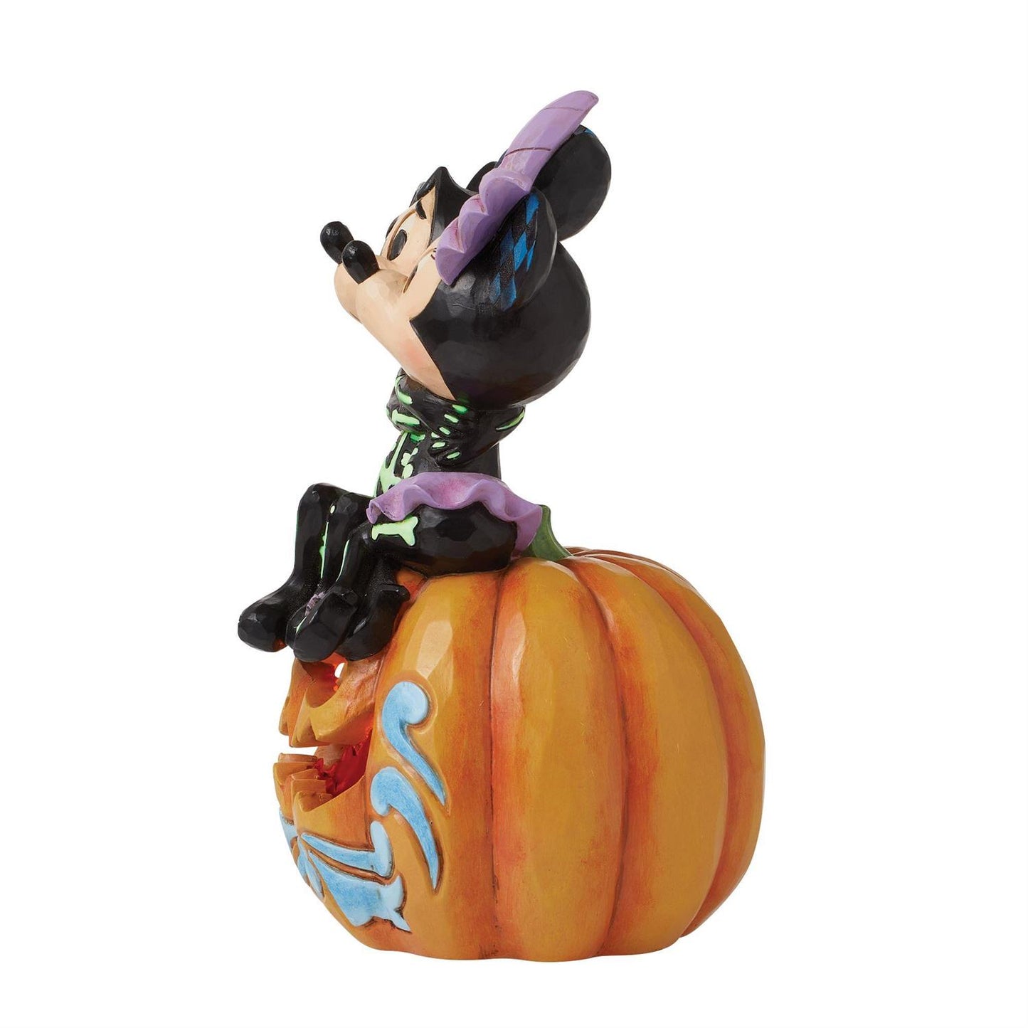 FBA - Spine-tingling Sweethearts - Mickey and Minnie Scared Skeletons - Country N More Gifts