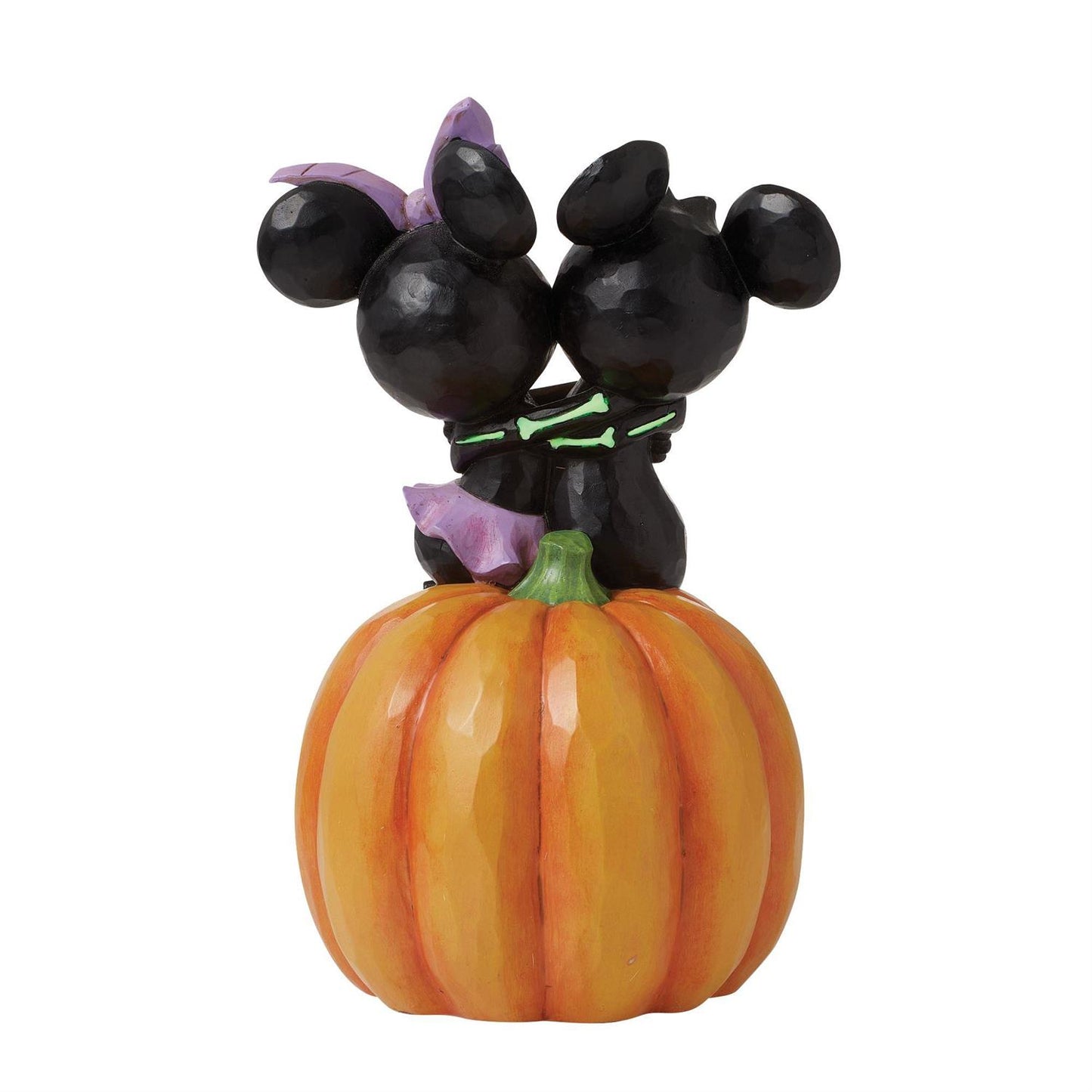FBA - Spine-tingling Sweethearts - Mickey and Minnie Scared Skeletons - Country N More Gifts