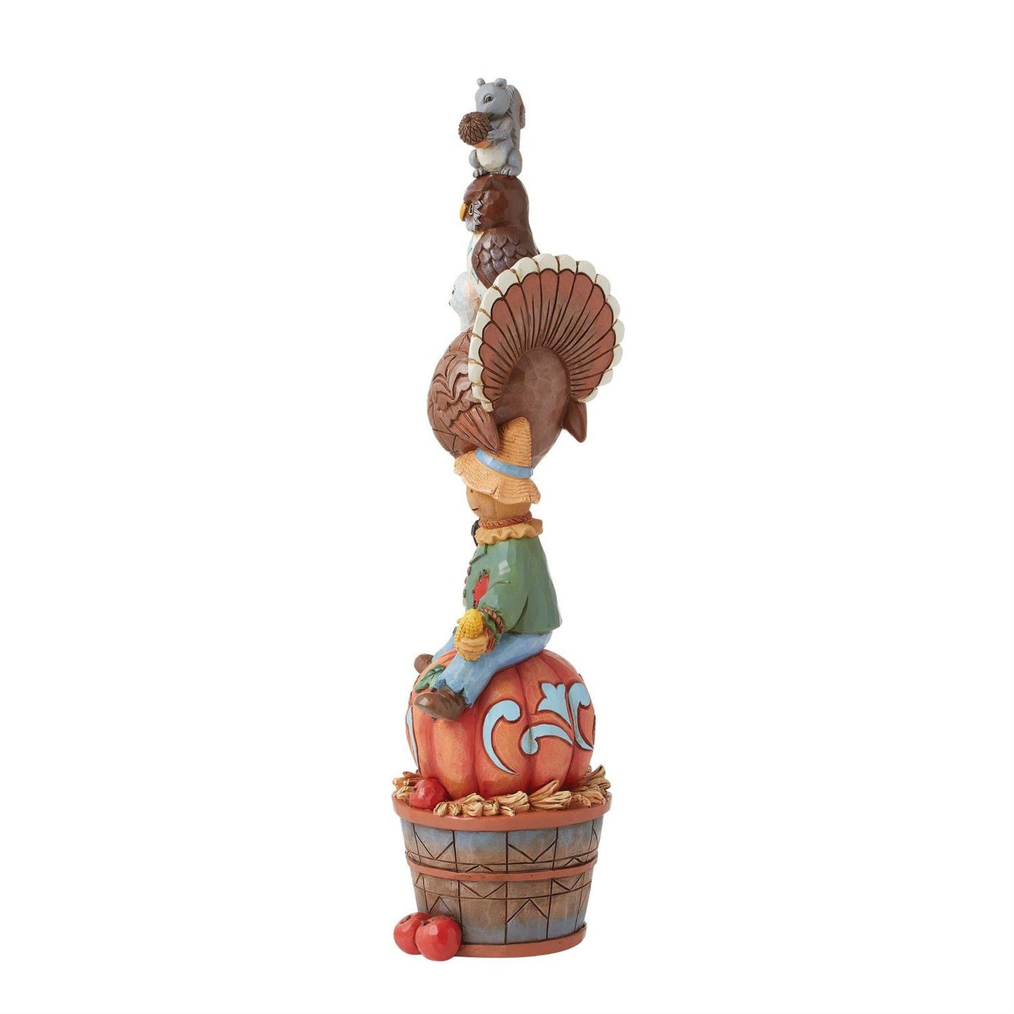 FBA - Festive Fall Friends - Harvest Critter Stack Figurine - Country N More Gifts