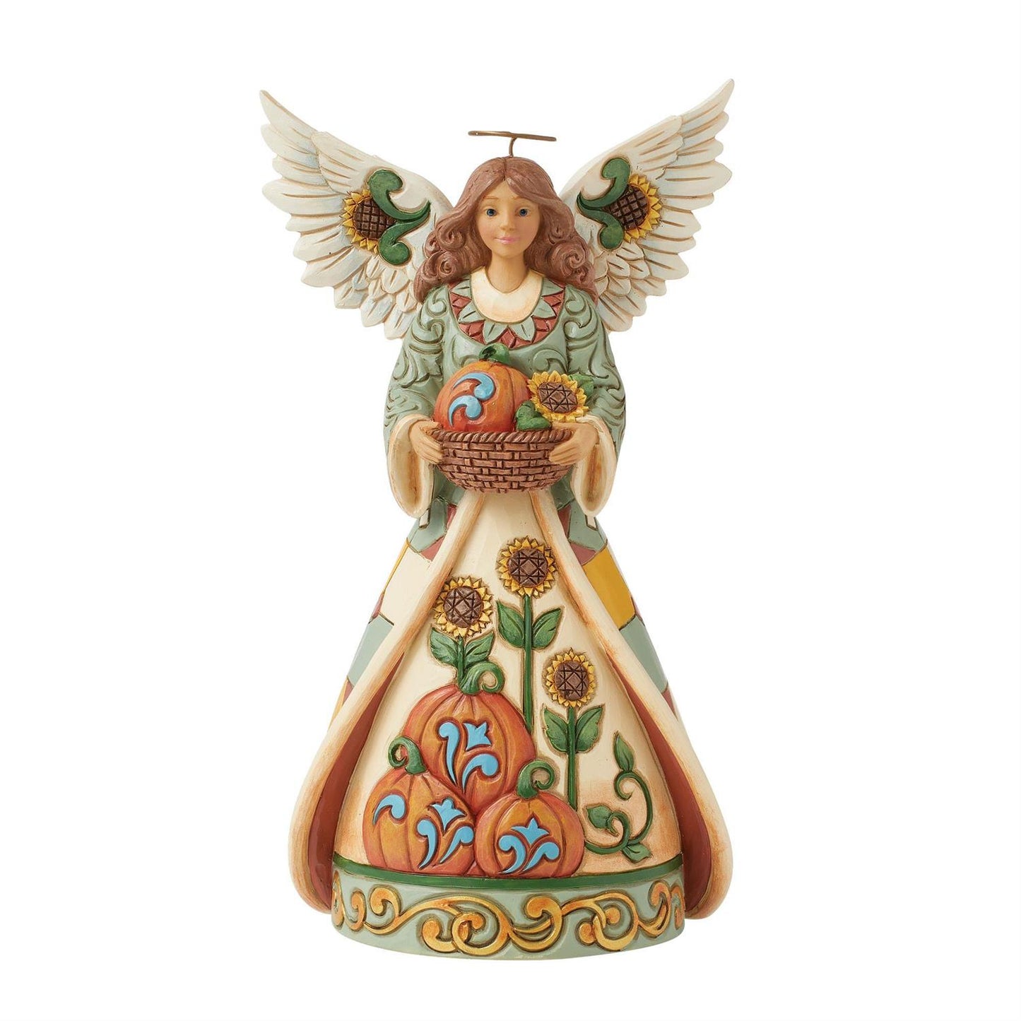 FBA - Let Us Give Thanks - Angel with Sunflower Figurine - Country N More Gifts