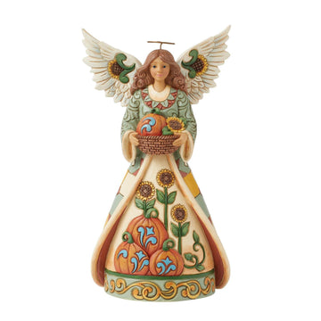 FBA - Let Us Give Thanks - Angel with Sunflower Figurine - Country N More Gifts