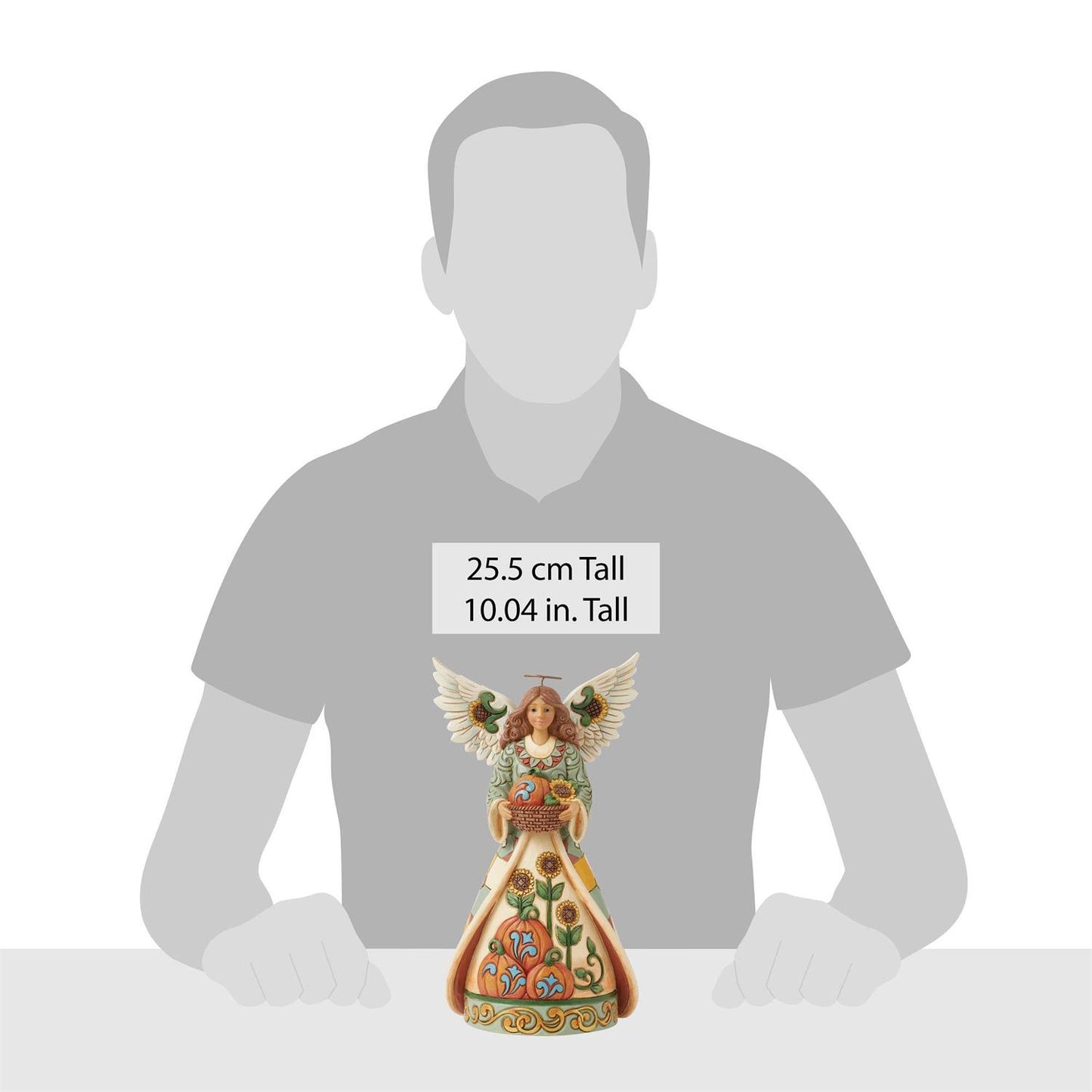 FBA - Let Us Give Thanks - Angel with Sunflower Figurine - Country N More Gifts