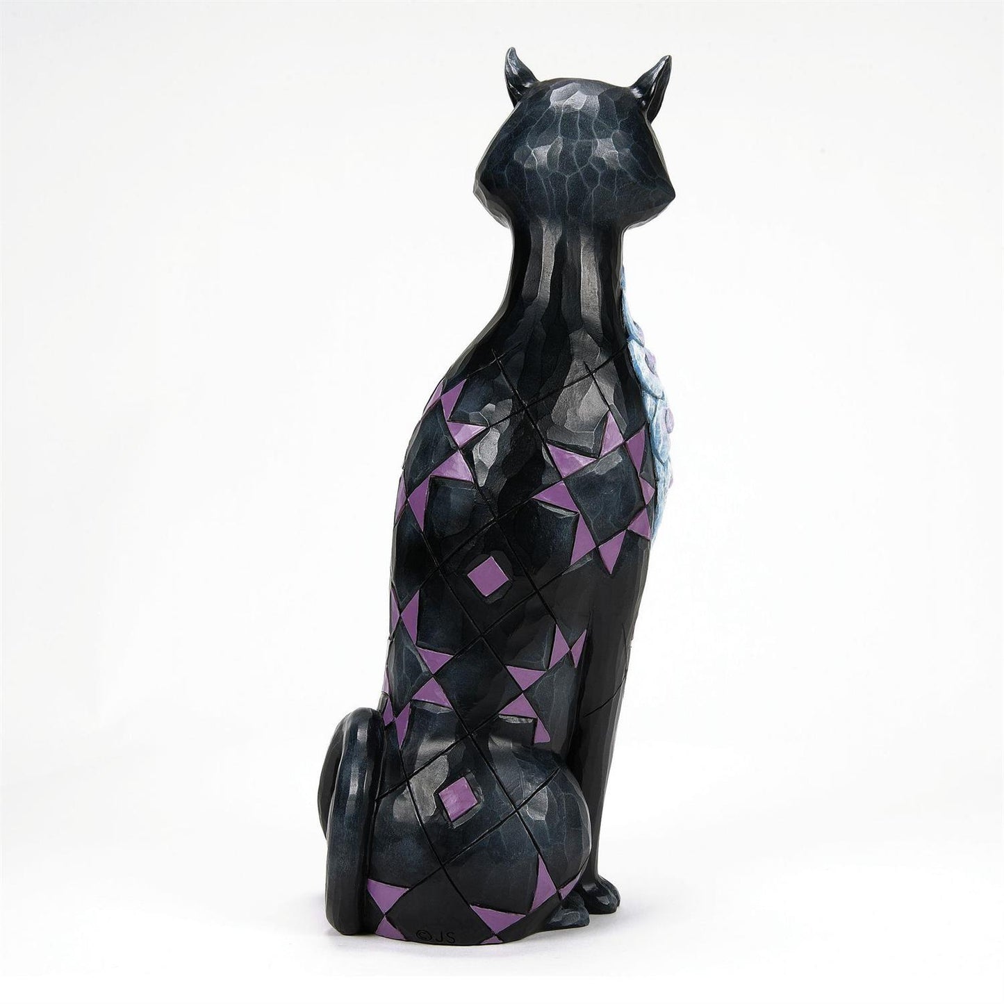 FBA - Gato's Glowing Gaze - Vintage Cat with LED Glow Eyes - Country N More Gifts