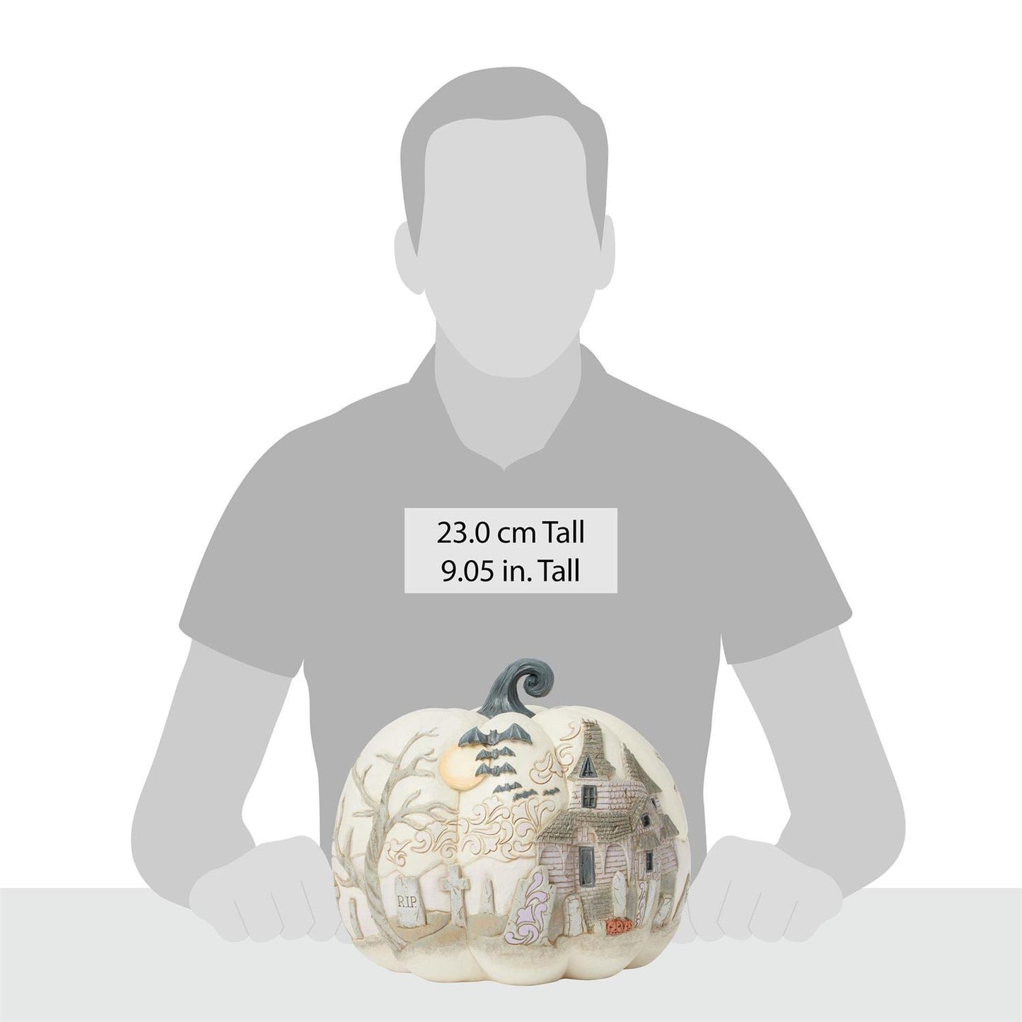 FBA - A Little Batty - Pumpkin with Bats Flying Figurine - Country N More Gifts