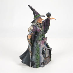 FBA - Something Wicked' s on the Way - Evil Witch with Graveyard Figurine - Country N More Gifts