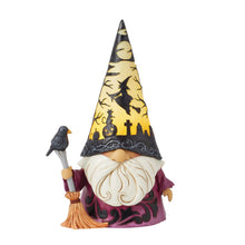 Spooktacular - Wizard with LED Scene Hat Figurine