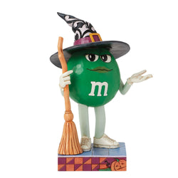 FBA - Witching You a Happy Halloween - M&M'S Green Character Witch - Country N More Gifts