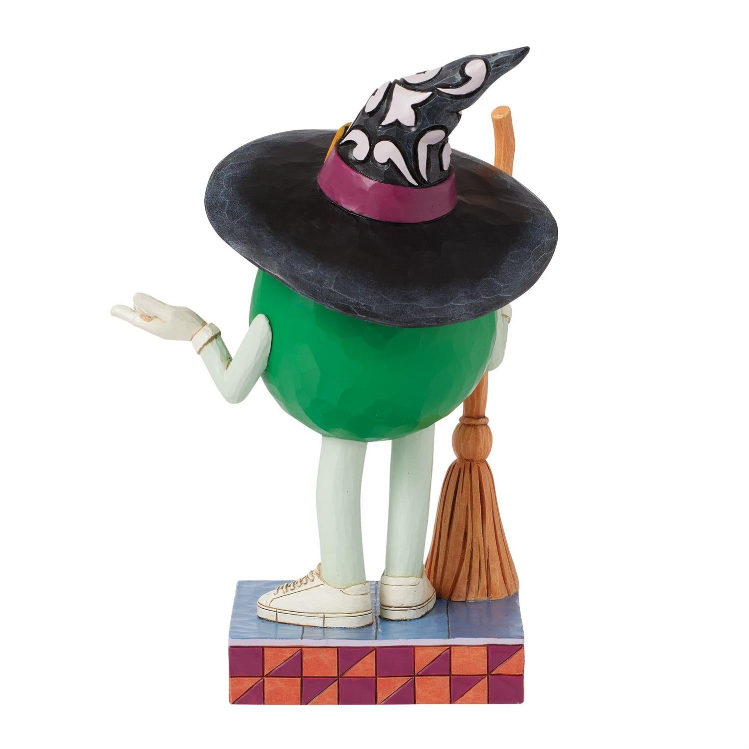 FBA - Witching You a Happy Halloween - M&M'S Green Character Witch - Country N More Gifts