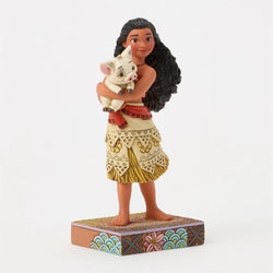 Wayfinder's Best Friend - Moana Holding Pua - Country N More Gifts