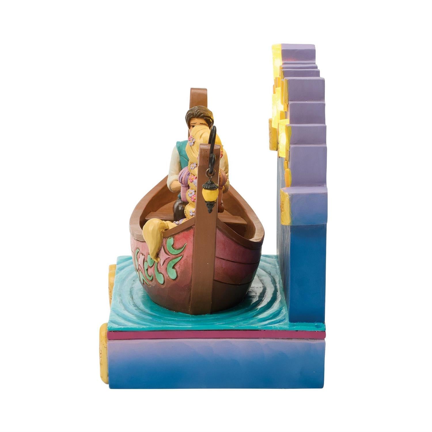 A Dream Come True - Tangled Boat with LED Lanterns - Country N More Gifts