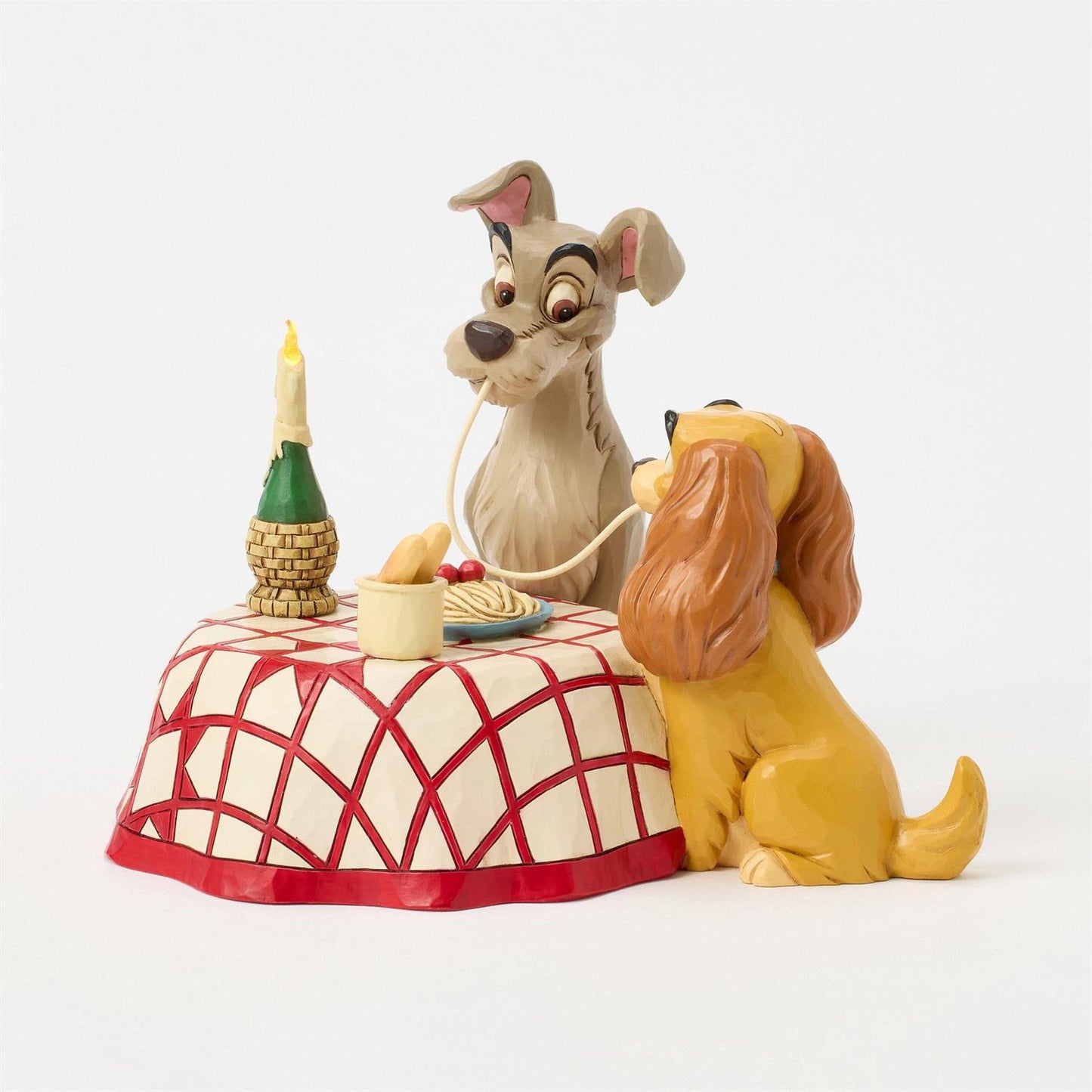 Dinner for Two - Lady & Tramp Spaghetti Scene - Country N More Gifts