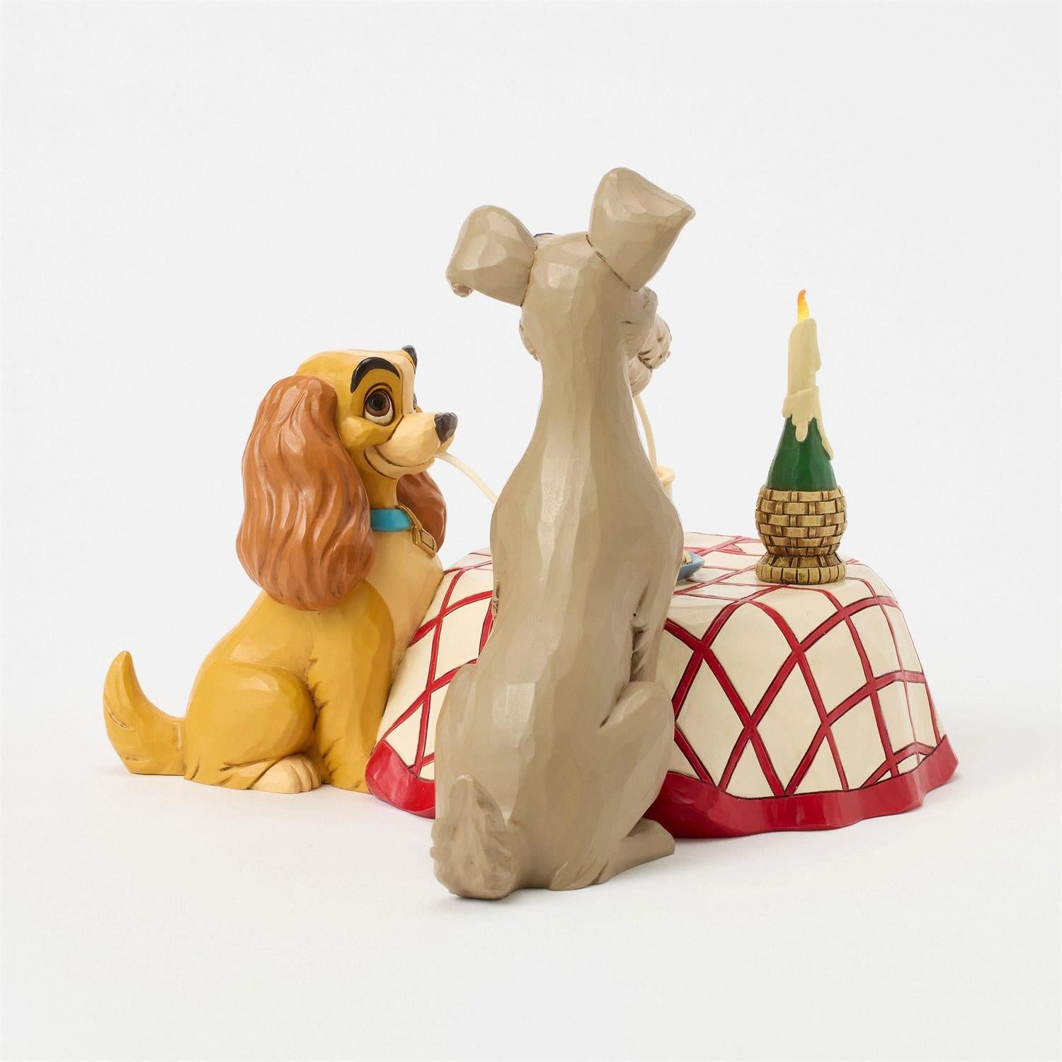 Dinner for Two - Lady & Tramp Spaghetti Scene - Country N More Gifts