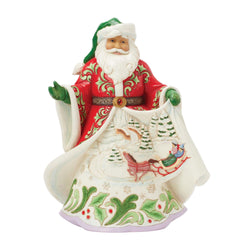 Magical Sleigh Ride - Santa Winter Scene Musical Figurine - Country N More Gifts