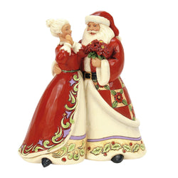 FBA - Holiday Dance - Santa and Mrs. Claus Figurine - Country N More Gifts
