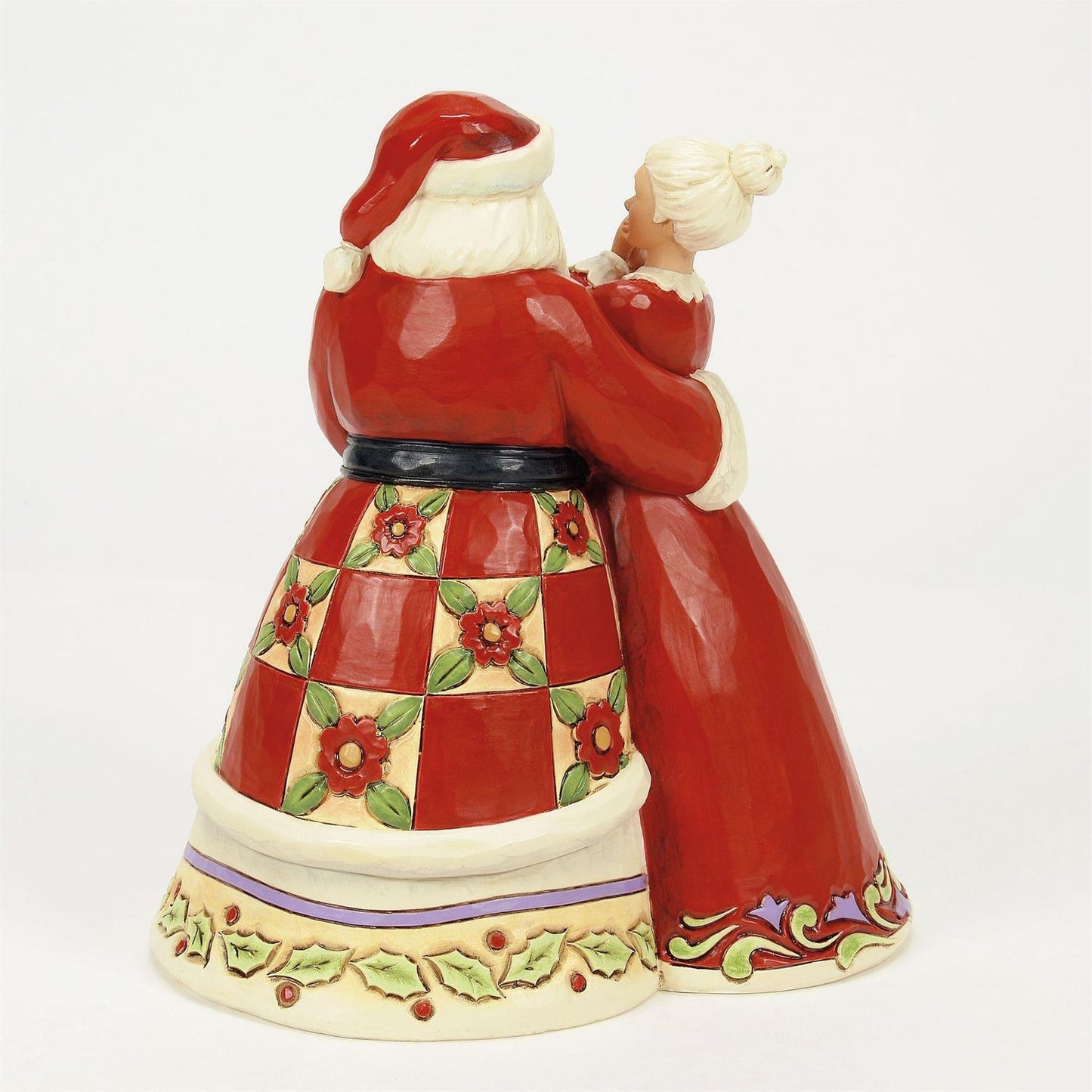 FBA - Holiday Dance - Santa and Mrs. Claus Figurine - Country N More Gifts