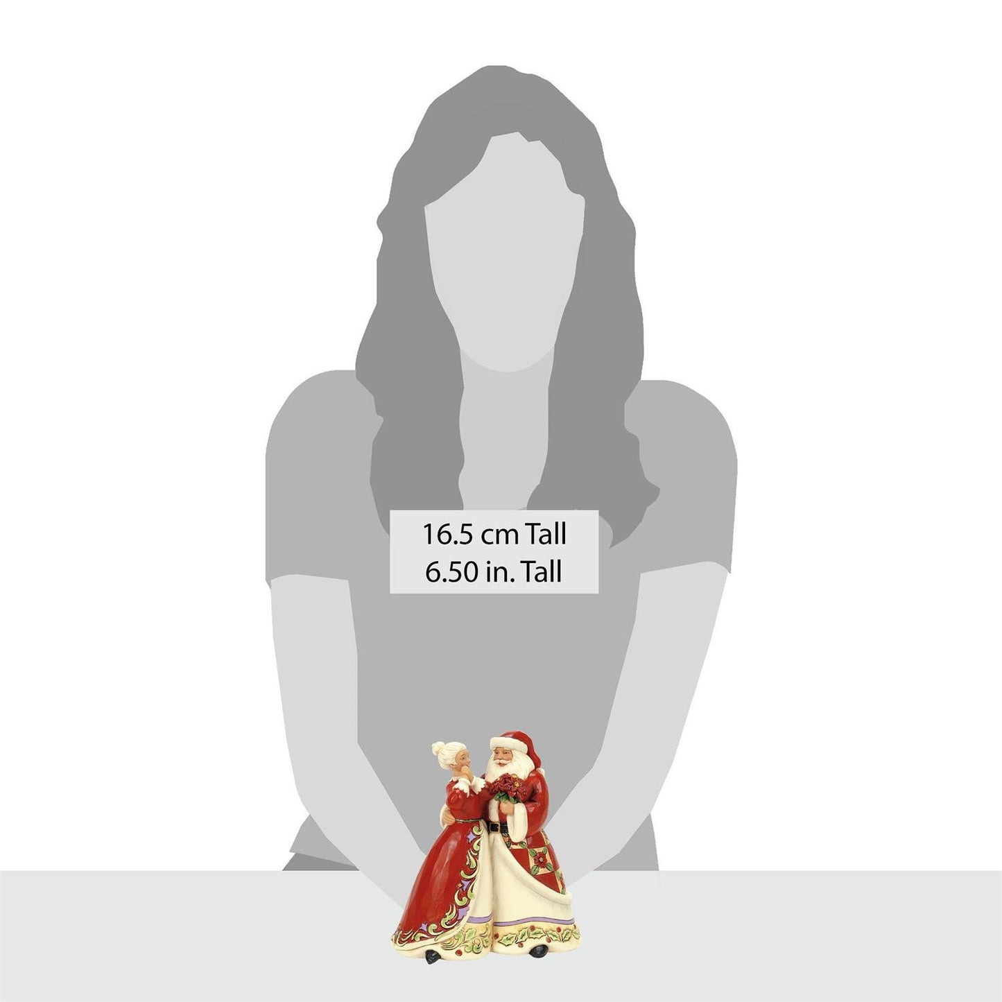 FBA - Holiday Dance - Santa and Mrs. Claus Figurine - Country N More Gifts