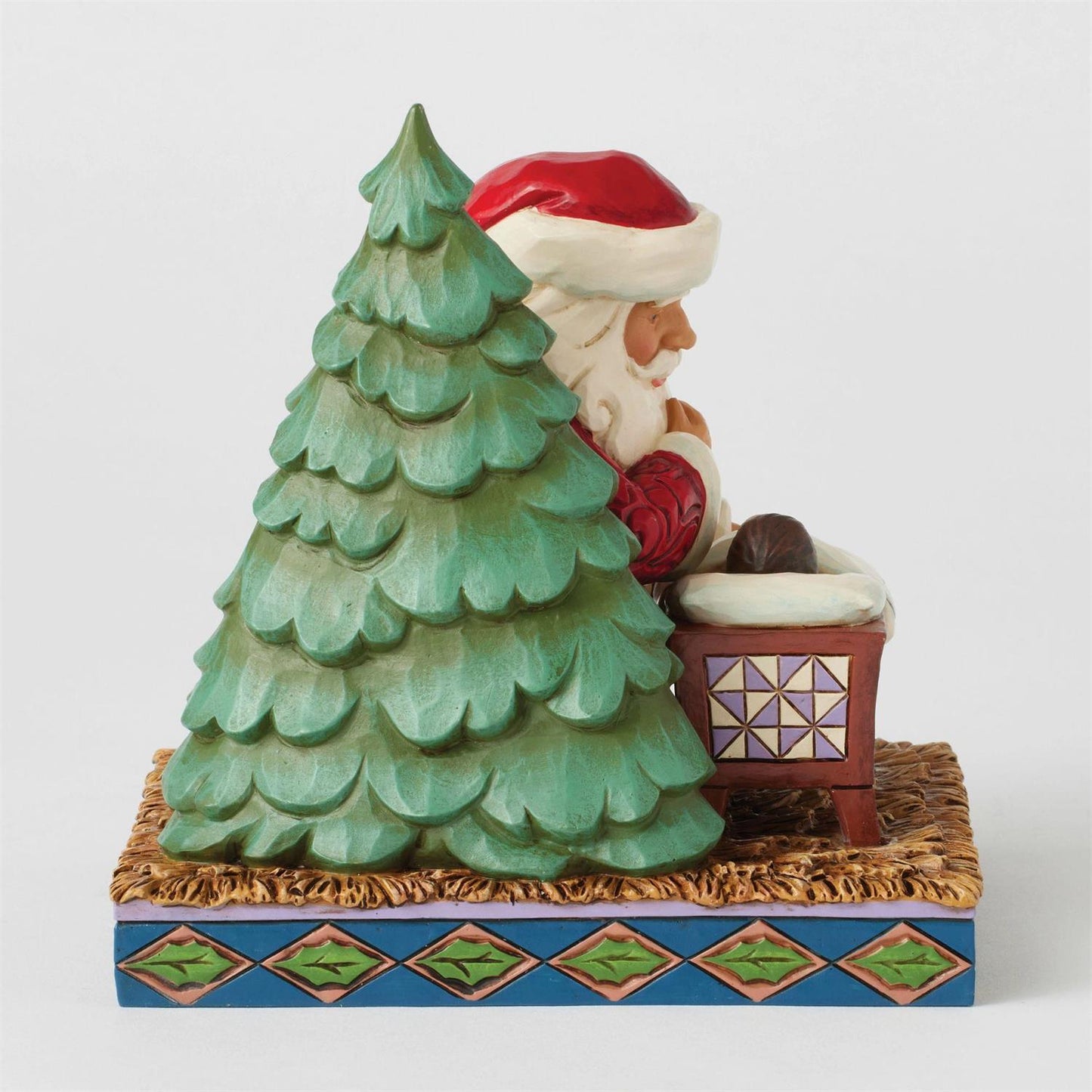 Christmas Miracle - Santa Kneeling over Baby Jesus - Country N More Gifts