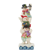 The More the Merrier - Stacked Snowmen Figurine