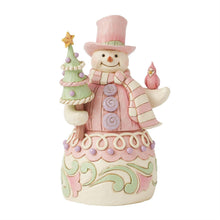 Pastel Winter Wonder's - Heartwood Sweets Snowman Figurine