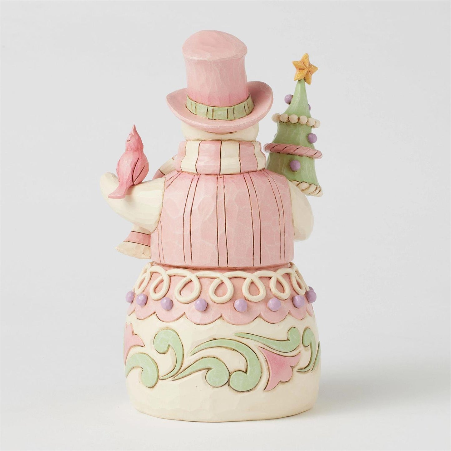 Pastel Winter Wonder's - Heartwood Sweets Snowman Figurine - Country N More Gifts
