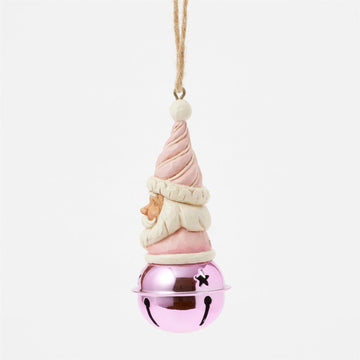 Heartwood Sweets Santa Bell Hanging Ornament - Country N More Gifts