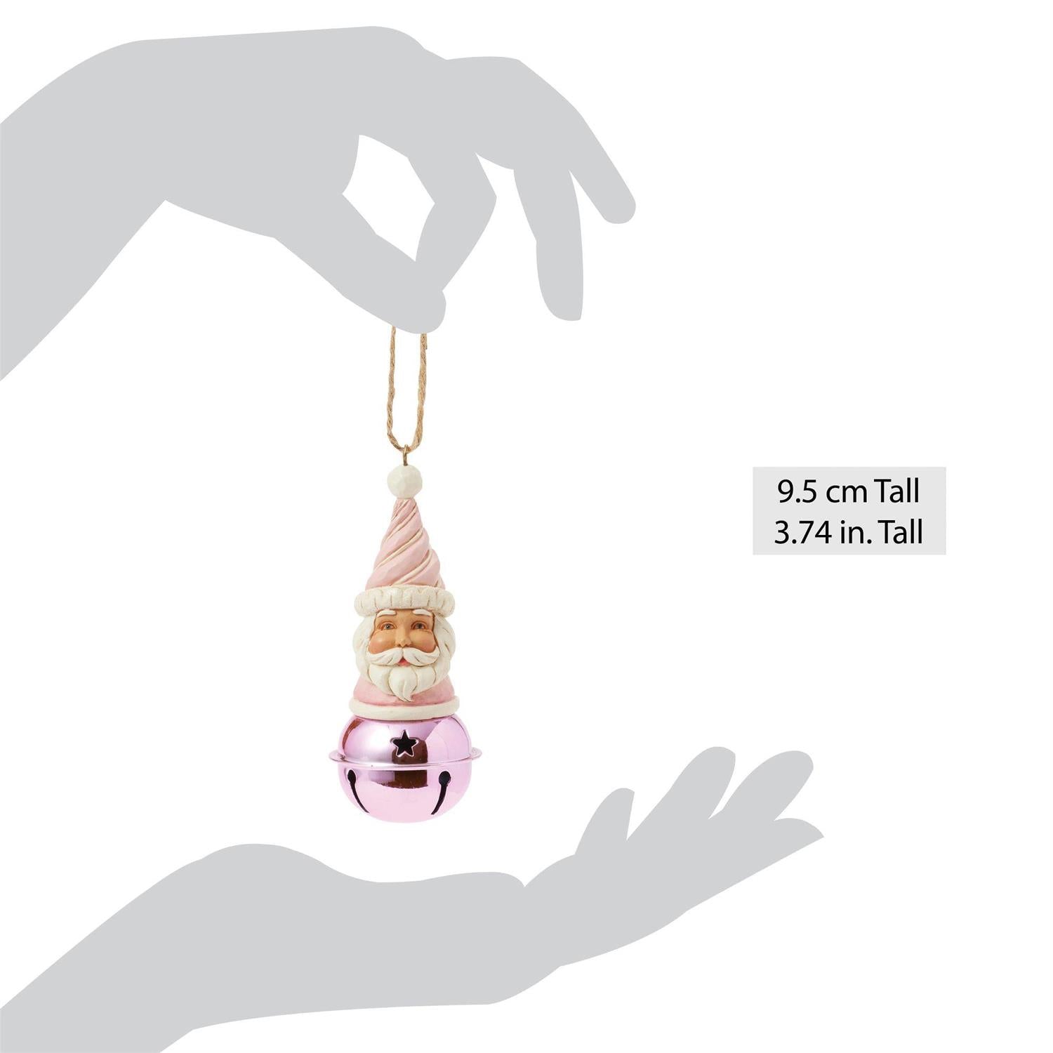 Heartwood Sweets Santa Bell Hanging Ornament - Country N More Gifts