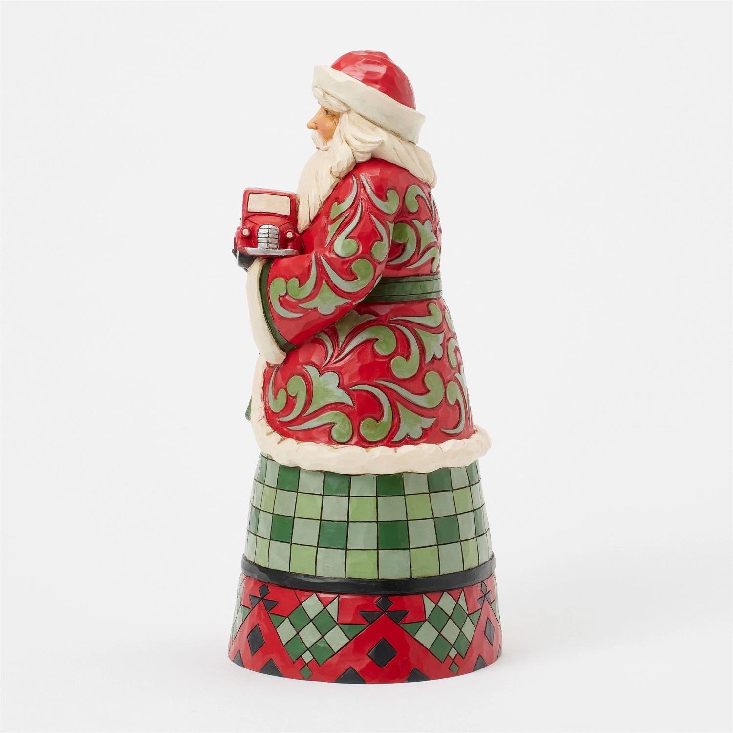Highland Holiday - Highland Glen Santa Hold Truck - Country N More Gifts