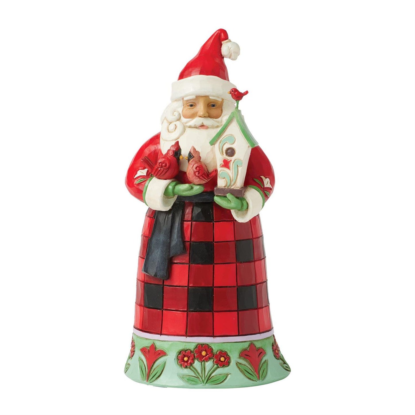 BOX DAMAGE - Santa's Cardinal Christmas - Highland Glen Santa Cardinals - Country N More Gifts