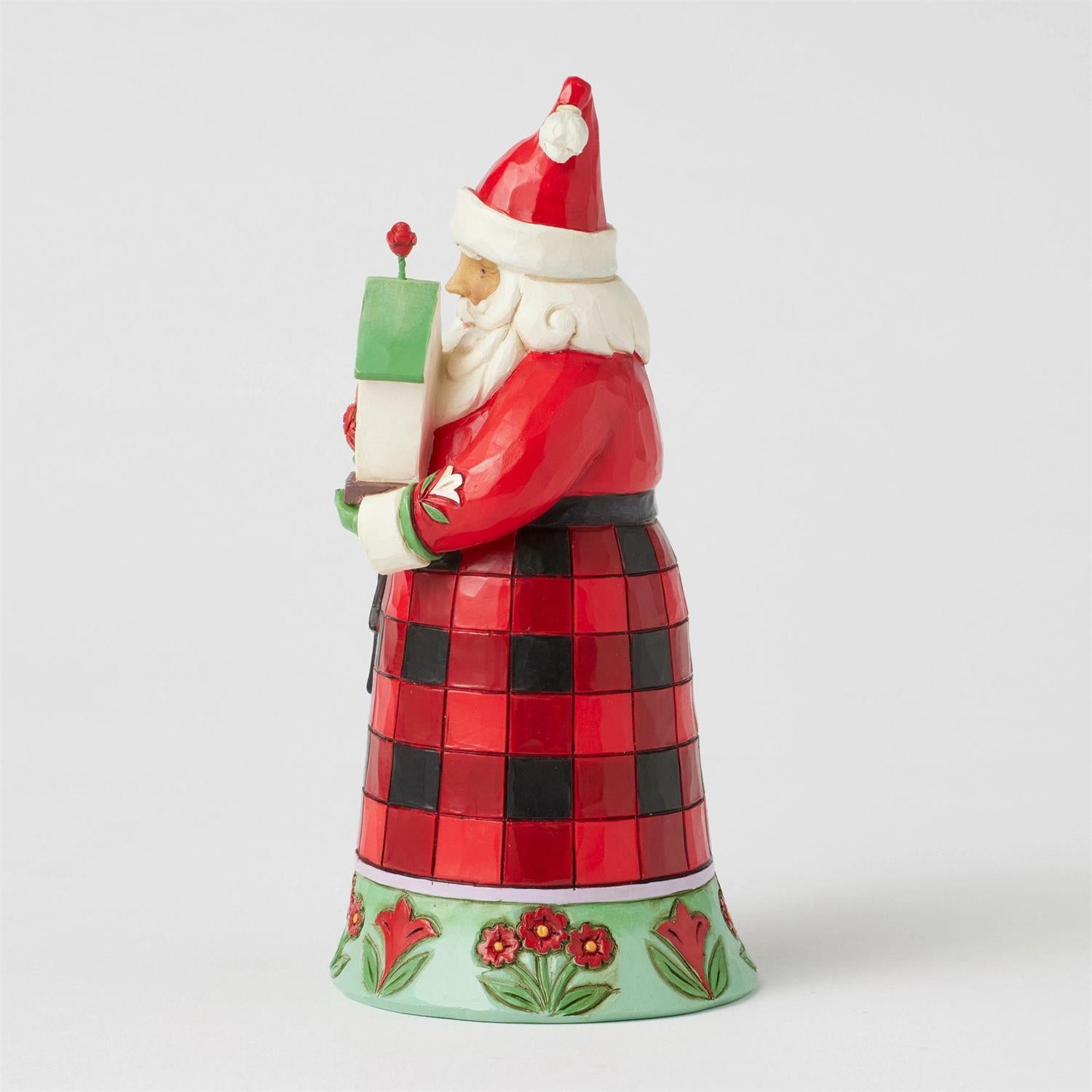 BOX DAMAGE - Santa's Cardinal Christmas - Highland Glen Santa Cardinals - Country N More Gifts