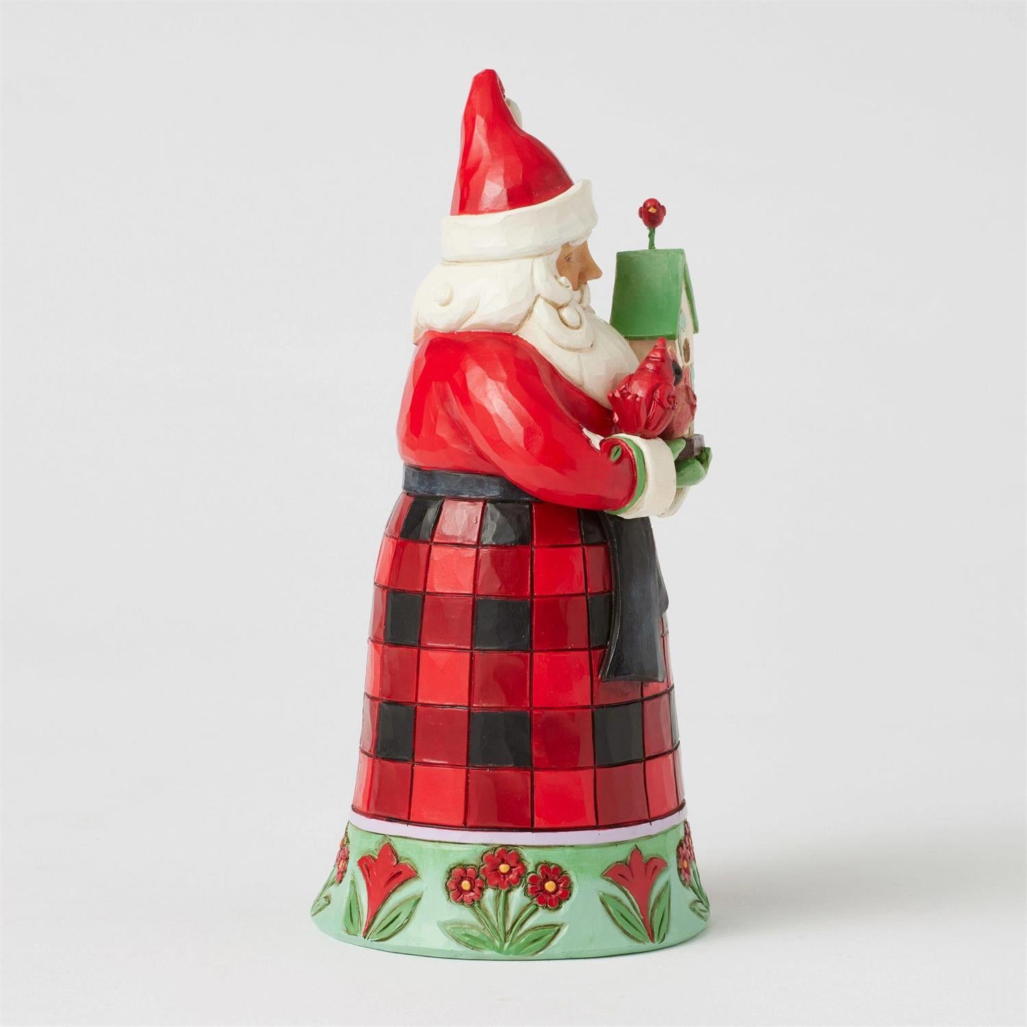 BOX DAMAGE - Santa's Cardinal Christmas - Highland Glen Santa Cardinals - Country N More Gifts