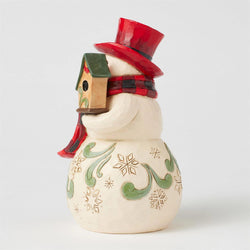 You Mean Snow Much to Me - Highland Glen Snowman Hat Figurine - Country N More Gifts