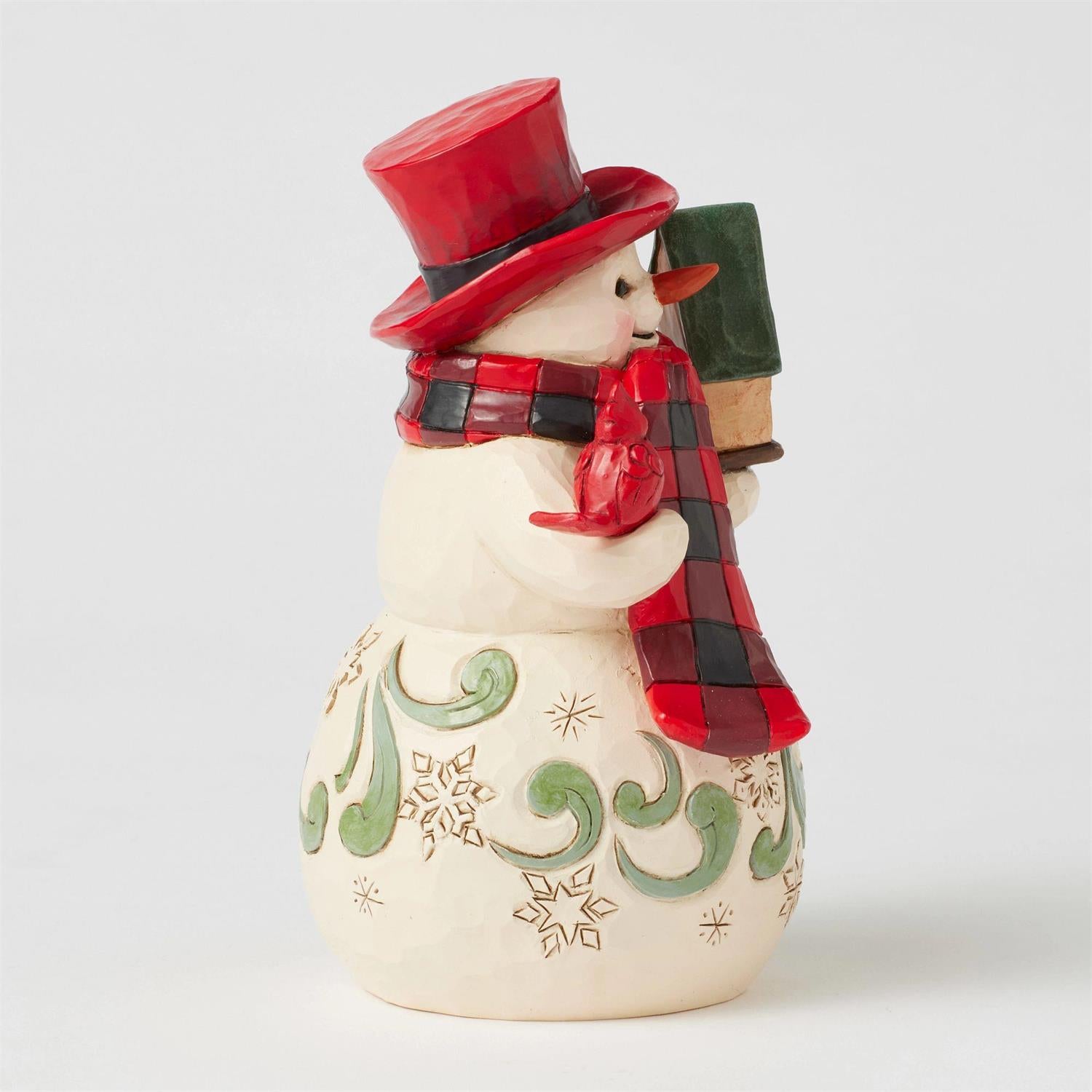 You Mean Snow Much to Me - Highland Glen Snowman Hat Figurine - Country N More Gifts