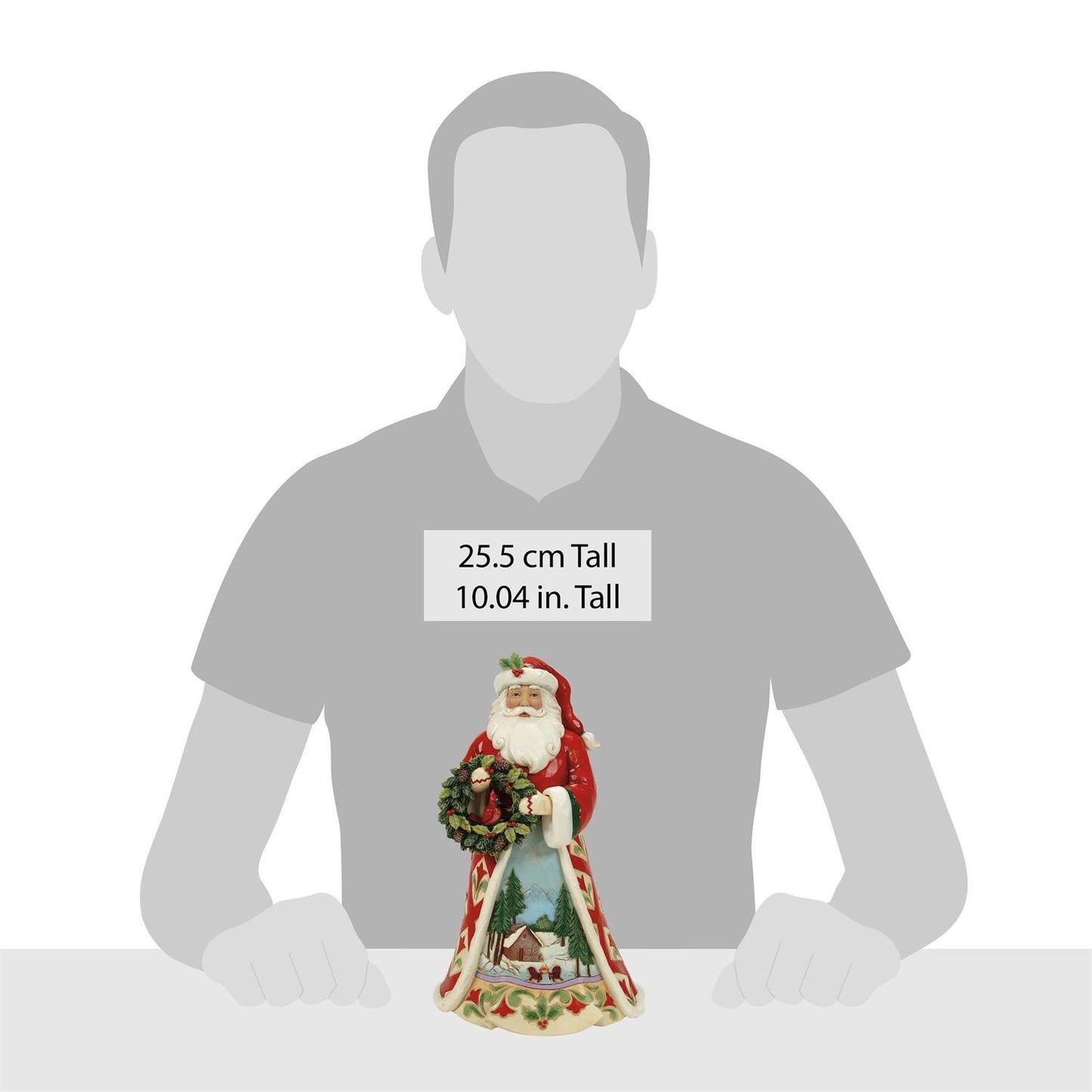 Christmas's Peaceful Retreat - Christmas at the Lodge Santa - Country N More Gifts