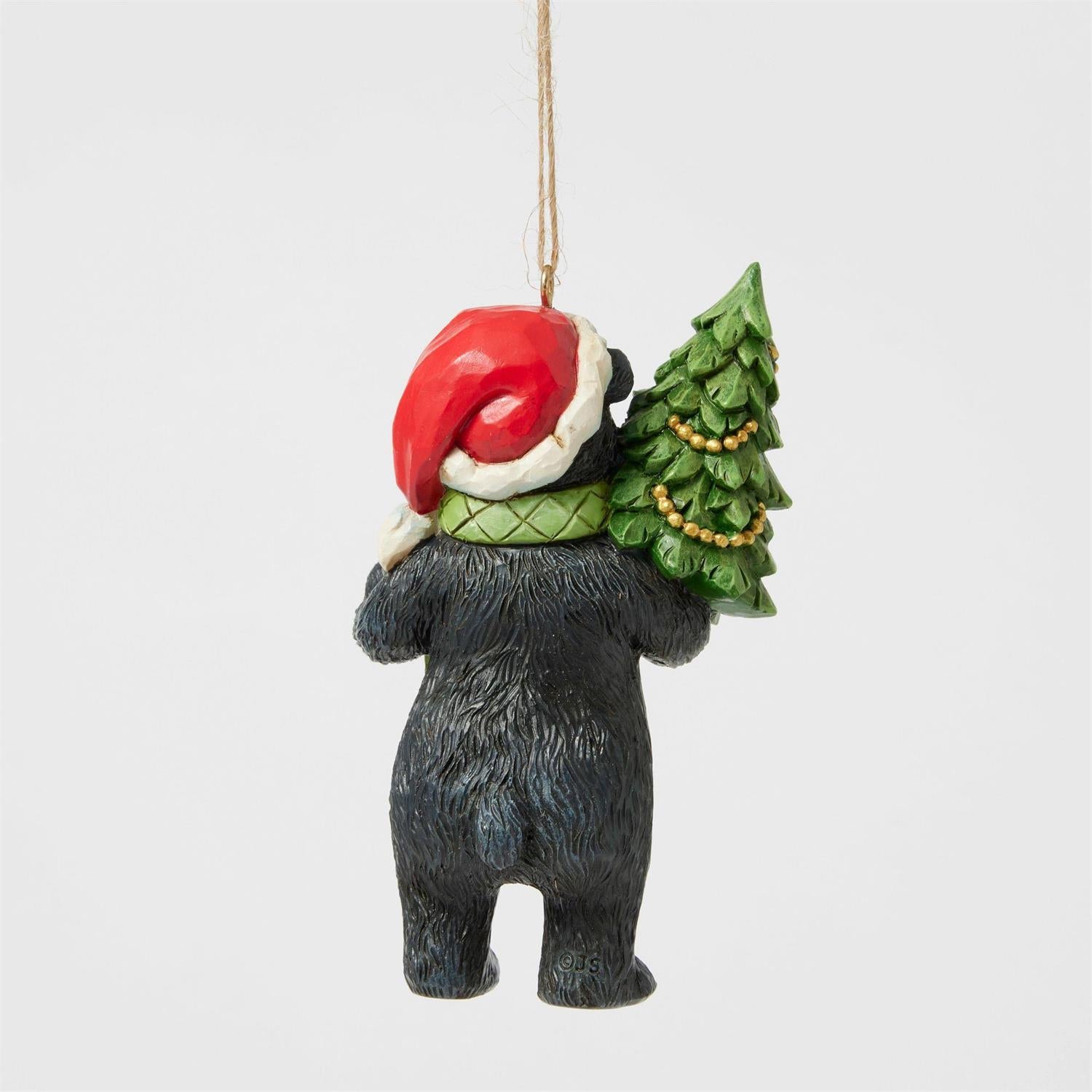 Lodge Black Bear Ornament - Country N More Gifts
