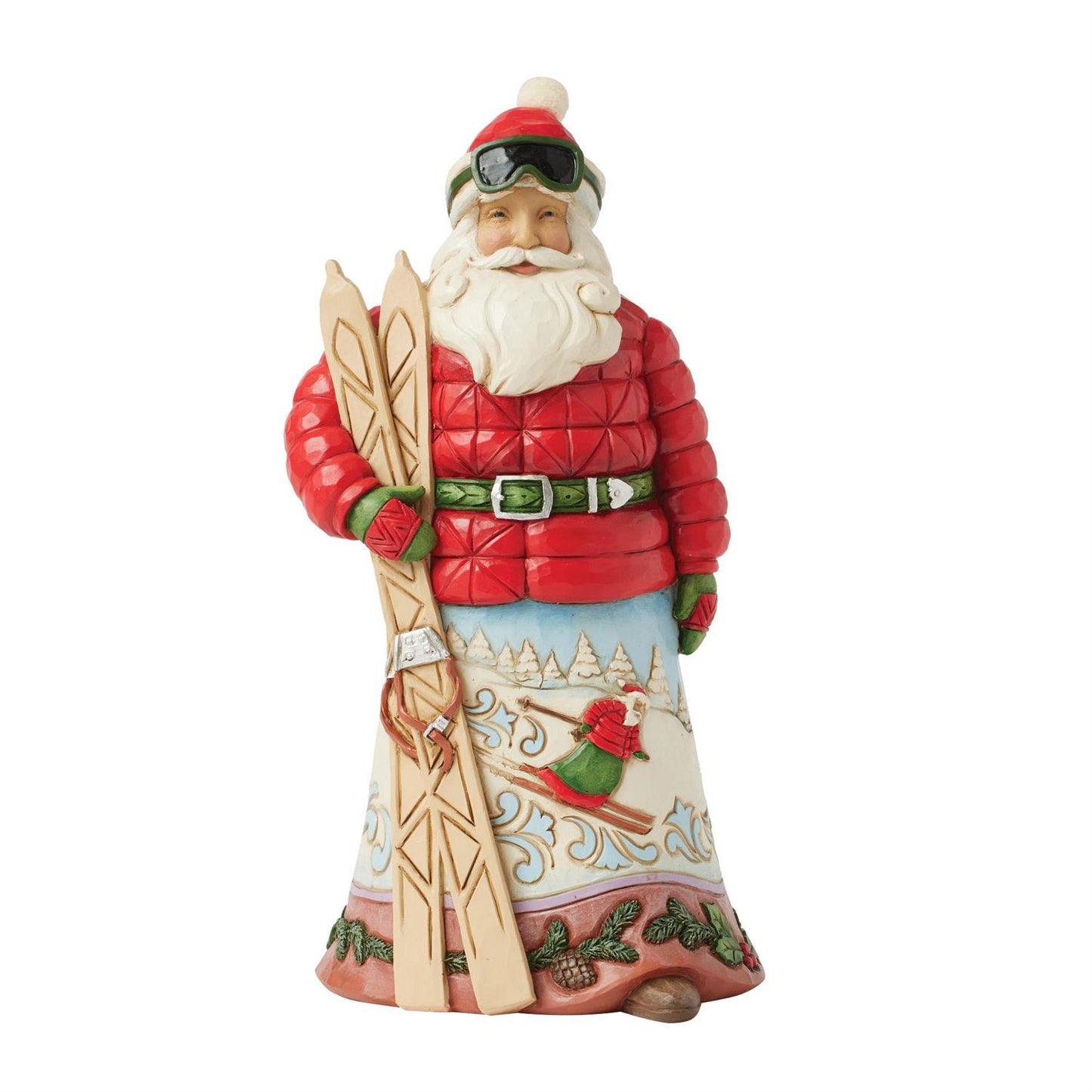 Gone Skiing - Christmas at the Lodge Santa - Country N More Gifts