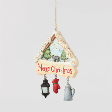 Christmas at the Lodge Ornament - Country N More Gifts