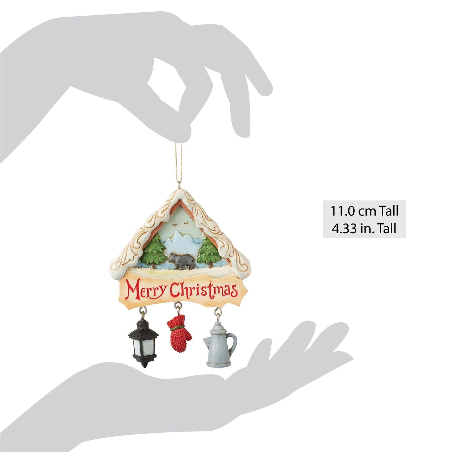Christmas at the Lodge Ornament - Country N More Gifts