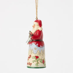 Santa I Heard The Bells Ornament - Country N More Gifts