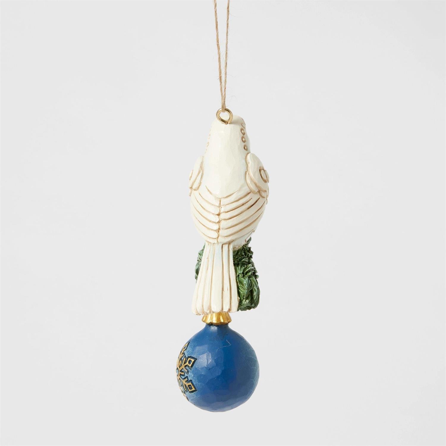 Blue & Gold Dove Ornament - Country N More Gifts