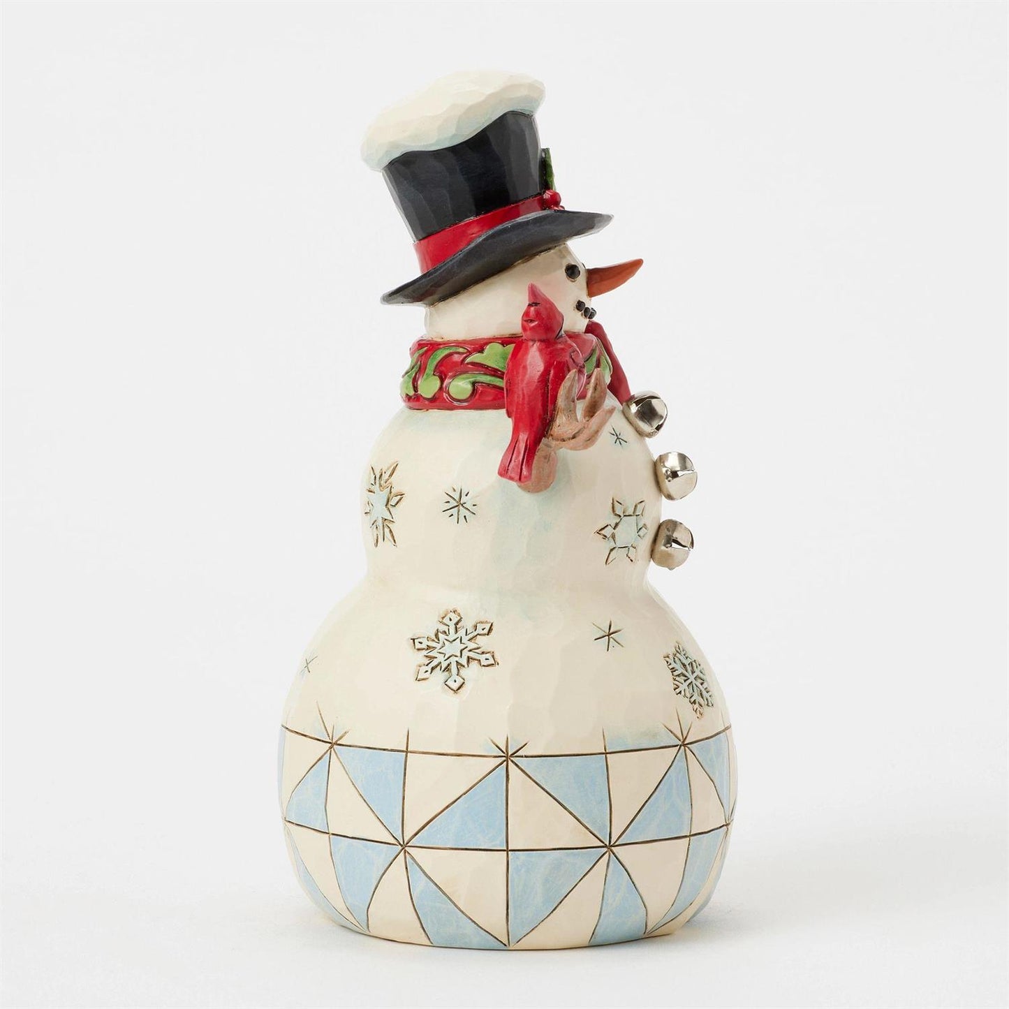 Decembrrr Chill - Snowman with Cardinal & Twig - Country N More Gifts