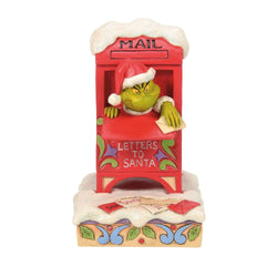 Grinch in Mailbox Figurine - Country N More Gifts
