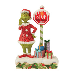 Grinch by Stop Sign LED Figurine - Country N More Gifts