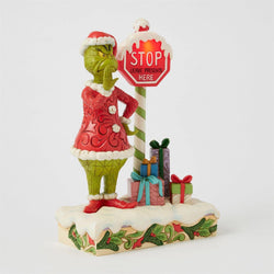 Grinch by Stop Sign LED Figurine - Country N More Gifts