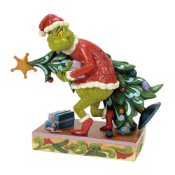 Grinch Carrying Stealing Tree - Country N More Gifts