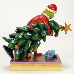 Grinch Carrying Stealing Tree - Country N More Gifts