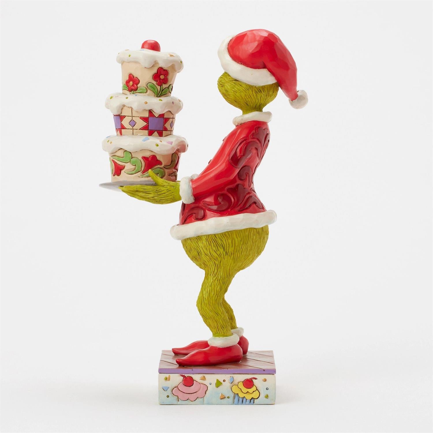 Grinch with Grinchy Cake - Country N More Gifts