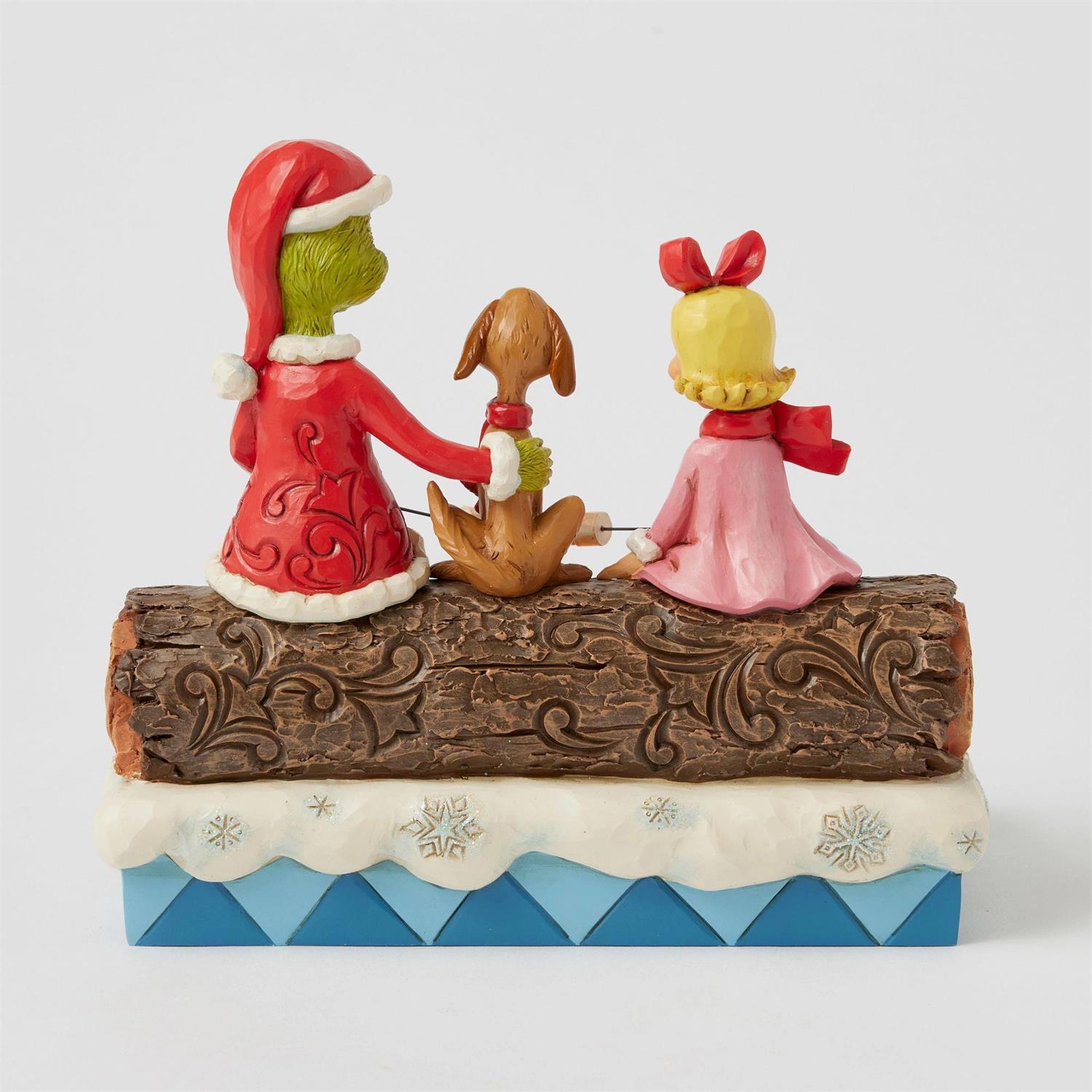 FBA - Grinch, Max, and Cindy Roasting Marshmallows - Country N More Gifts