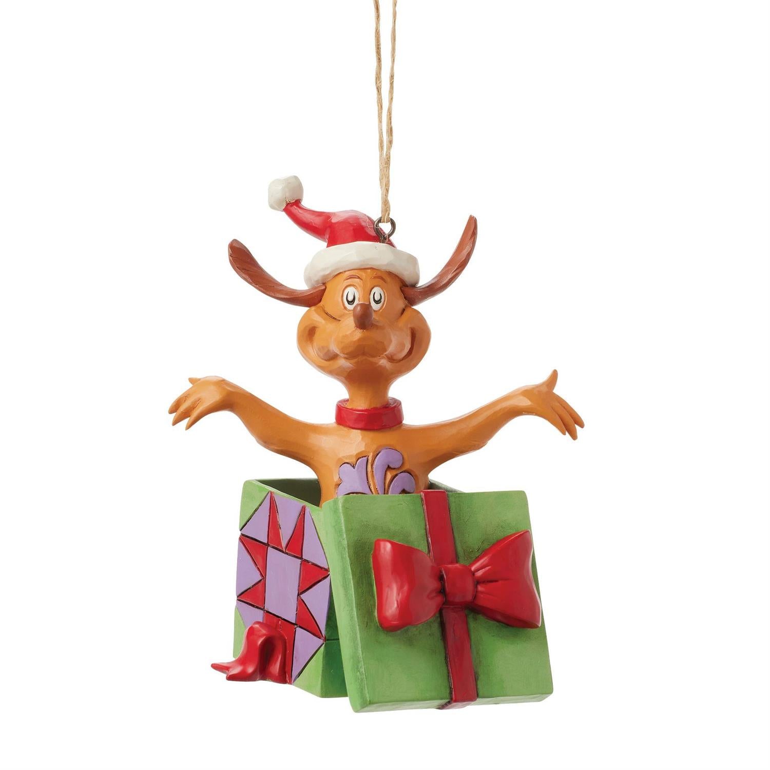 Max in Present Ornament - Country N More Gifts